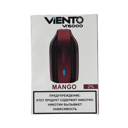 Электронная сигарета Viento VT 6000 - Манго (Mango)
